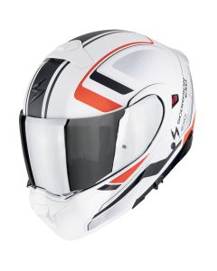SCORPION Exo-930 evo ardens white mat-black-red kaciga - 15SCO194501292XL