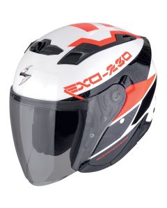 SCORPION Exo-230 band white-black-red kaciga - 15SCO23481164XL