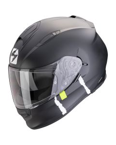 SCORPION Exo-491 code matt black silver