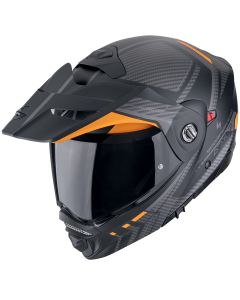 SCORPION Adx-2 lewis matt black-orange kaciga - 15SCO89504168XL