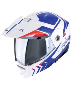 SCORPION Adx-2 lewis white-blue-red kaciga - 15SCO89504263L