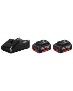 BOSCH Starter set 2 x GBA 18V 4.0Ah + GAL 18V-40