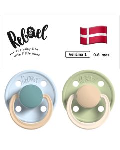 REBAEL varalice za bebe, 0-6 mes, 2 kom, Plava i Maslina, RBL16031920