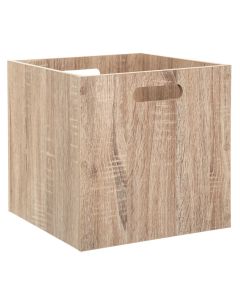 FIVE Kutija za odlaganje 30,5x30,5x30,5 cm drvo natural - 160403D-1