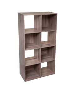 FIVE Stalak sa 8 polica 67,5 x 32 x 134 cm drvo braonn - 160478