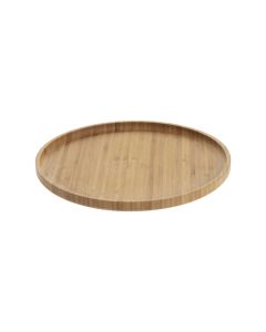 SECRET DE GOURMET Okrugla tacna 19.5x1.5cm bambus natural - 160749