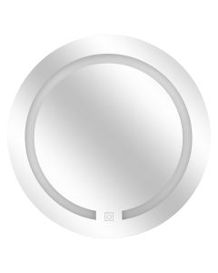 FIVE Ogledalo za zid sa led svetlom 45 x 2,5 cm mdf/metal - 160947-1