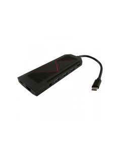 LC POWER LC-HUB-C-MULTI-6-RGB USB Type C HUB 9-in-1 multi-hub - 161496