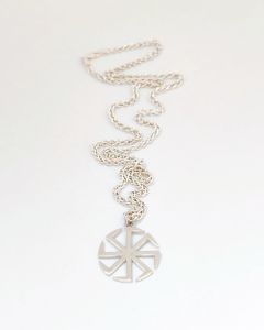 ROD - Ogrlica od sterling srebra KOLOVRAT dvostrani - ROD000042