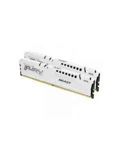 KINGSTON DIMM DDR5, 64GB (2x32), 5.600MHz, FURY Beast White XMP (KF556C40BWK2-64) - 162060