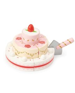 LE TOY VAN Drvena torta sa jagodama na 3 sprata - TV329