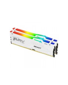 KINGSTON DIMM DDR5, 64GB (2x32), 5.200MHz, FURY Beast White RGB EXPO (KF552C36BWEAK2-64) - 162232-1