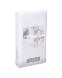 ATMOSPHERA Album za slike Romance 300/1 18,5x5,8x33,6cm papir/pp/karton bež - 162289