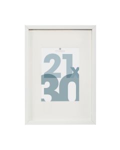 ATMOSPHERA Ram za slike Manu 21x30/12x17cm bela - 162354B