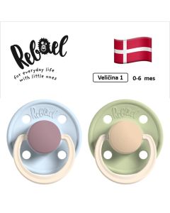 REBAEL varalice za bebe, 0-6 mes, 2 kom, Plava i Maslina, RBL16281920
