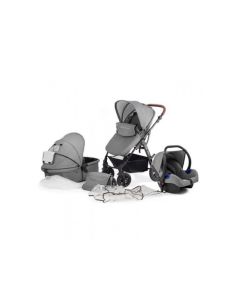 KINDERKRAFT Kolica za bebe Moov 3U1 grey - 163115