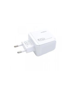 MOXOM Punjač KH-67Y QC 3.0 Fast Lightning, bela - 163273