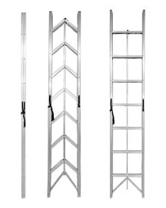 SuperStep Sklapajuće Alu Merdevine 7 Gazišta 233cm - 1637-1-1