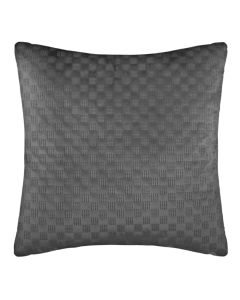 ATMOSPHERA Dekorativni jastuk Dolce 40x40cm velur poliester siva - 163911L