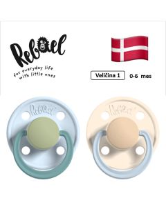 REBAEL varalice za bebe, 0-6 mes, 2 komada, Svetloplava, RBL16391260