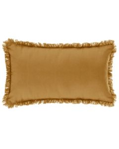 ATMOSPHERA Dekorativni jastuk sa resama 30x50cm pamuk/poliester oker