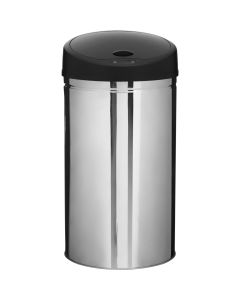 FIVE Kanta za smeće sa senzorom 42 L 32,5 x 32,5 x 62 cm inox/abs srebrno/crna - 164607-1