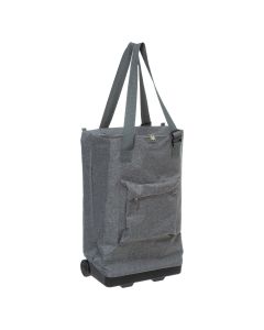 FIVE Kolica za kupovinu 34x25x56cm pes/pp/pvc siva - 164644