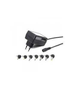 GEMBIRD EG-MC-008 12W Univerzalni AC-DC adapter 220V/12W na 3,4.5,5,6,7.5,9,12V 1A max - 165063-1