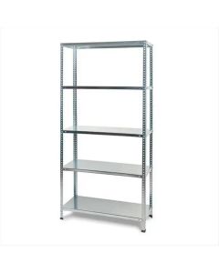 SuperHome 170x75x30cm 5x40kg Potpuno Metalna Montažna Polica - 1652-1