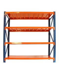 SuperHome 200x200x60cm 4x200kg Potpuno Metalna Montažna Polica - 1655-1