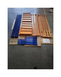 SuperHome 200x200x60cm 4x200kg Potpuno Metalna Montažna Polica - 1655-1