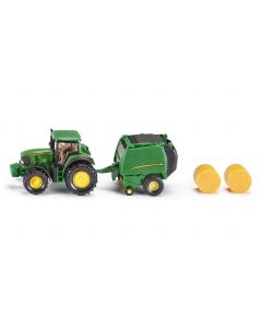 SIKU John Deere traktor sa balirkom - 1665