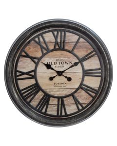 ATMOSPHERA Zidni sat 3D 49x5.5cm braon - 167076