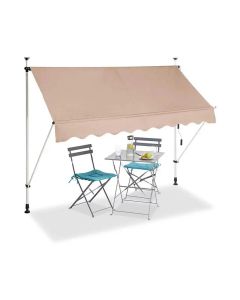 Balkonska Tenda 300x120cm Bež - 1670-1