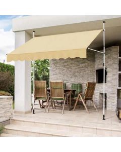 Balkonska Tenda 350x120cm Bež - 1671-1-1