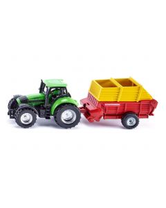 SIKU Traktor sa tovarnim vagonom - 1676