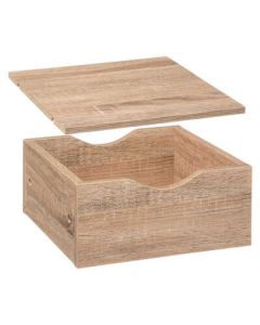 FIVE Fioka sa policom 31 x 15 x 31cm drvo naturall - 167814-1