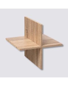 FIVE Multifunkcionalna polica 31 x 31 x 31 drvo naturall - 167815