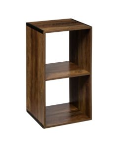 FIVE Stalak sa 2 police 34.5x32x67.5cm, drvo/braon - 167861