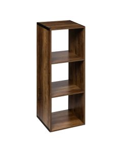 FIVE Stalak sa 3 police 34.5x32x100.5cm, drvo/braon - 167862