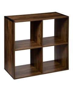 FIVE Stalak sa 4 police 67.5x32x67.7cm, drvo/braon - 167863