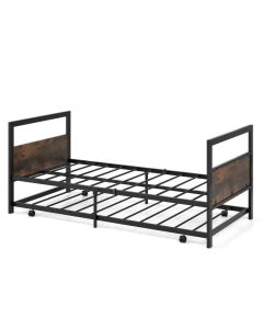 Metalni krevet samac sa pomoćnim krevetom 200x90cm - 1678-1