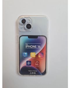 TYPHON Maska iPhone 14 transparent ojačane ivice - 96021