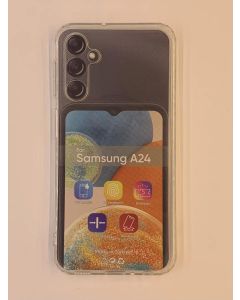 TYPHON Maska Samsung A24 transparent ojačane ivice - 96051