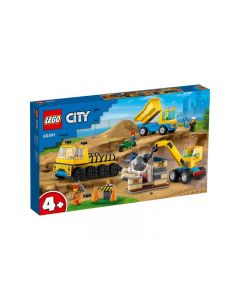 LEGO 60391 Građevinski kamioni i kran sa kuglom - 168838