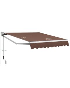 Tenda za terasu 300x250cm Braon - 1688