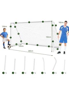 Gol za fudbal PVC 370x182cm - 1690-1-1