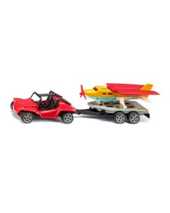 SIKU Buggy sa sportskim avionom - 1696-1