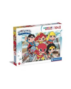 CLEMENTONI Puzzle maxi DC Comics - 104 dela