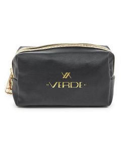 VERDE Neseser cetvrtasti sa zlatnim paspulom 0237, 18×7×10 cm